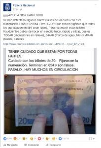 Alertan sobre la circulación de billetes falsos de 10 y 50 euros en Ferrol  - Ferrol - COPE